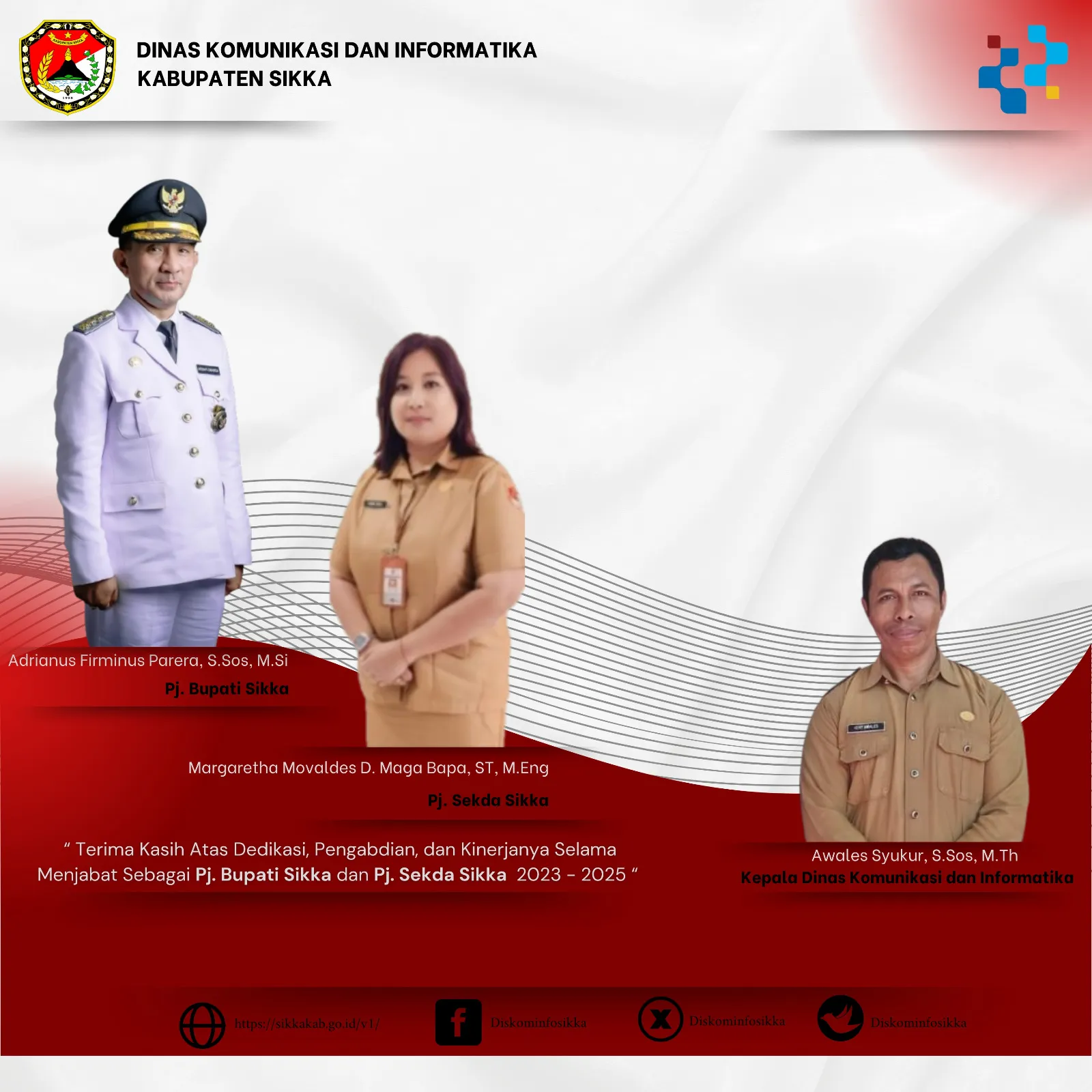Dinas Komunikasi dan Informatika : Terima Kasih Atas Dedikasi, Pengabdian dan Kinerjanya
