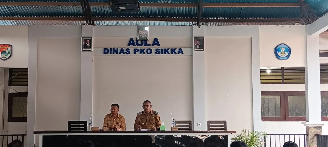 Kunjungi Beberapa Perangkat Daerah, Wakil Bupati Sikka Tekankan Pentingnya Disiplin Kerja