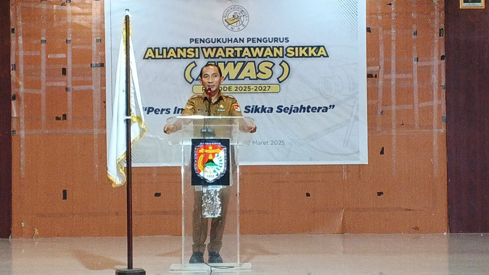 Awas Sikka Periode 2025 - 2027 Dikukuhkan, Ini Pesan Sekda Sikka