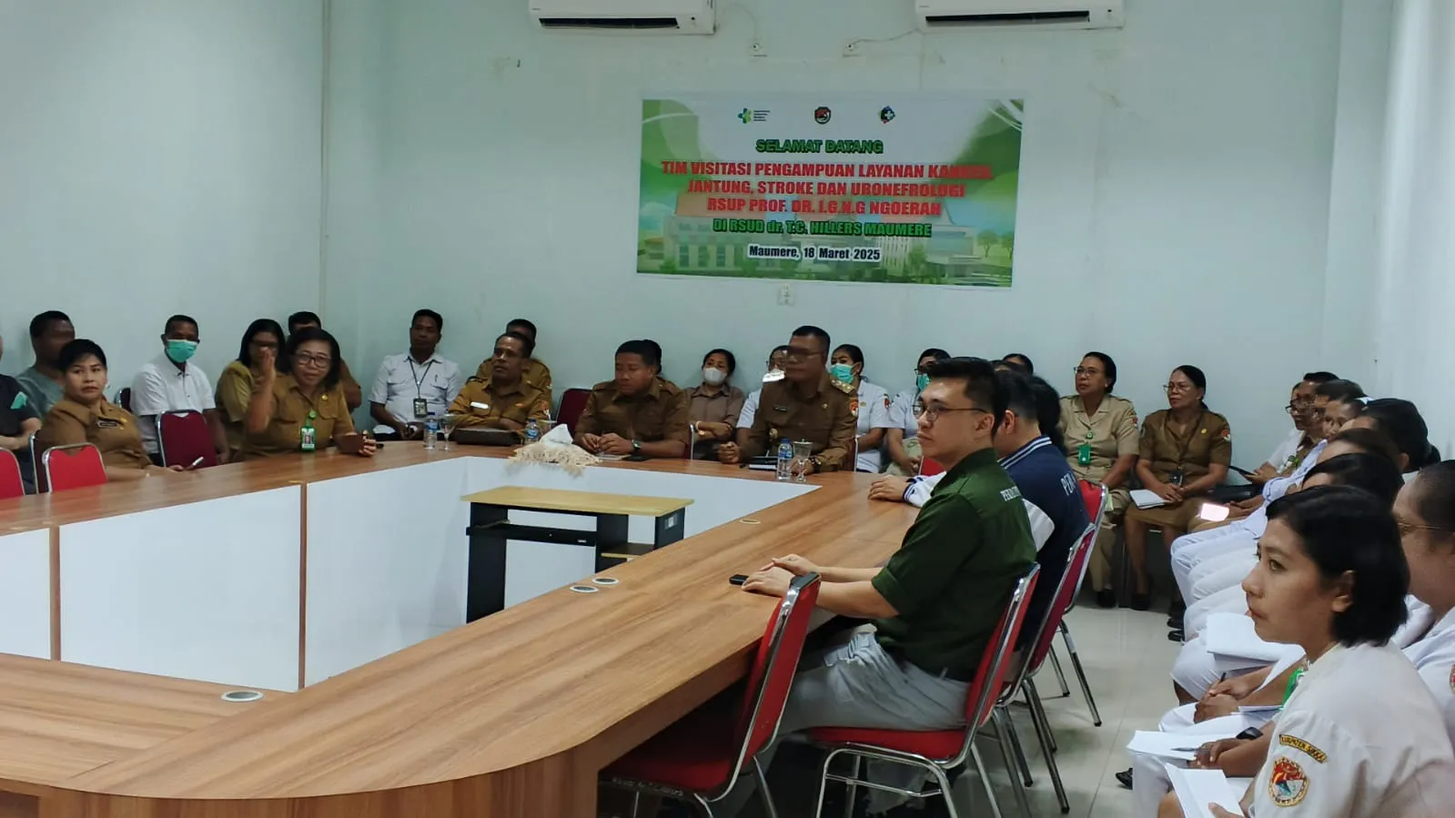 Bupati Sikka : RSUD dr. TC Hillers Maumere Harus Berbenah Untuk Tingkatkan Pelayanan Kesehatan