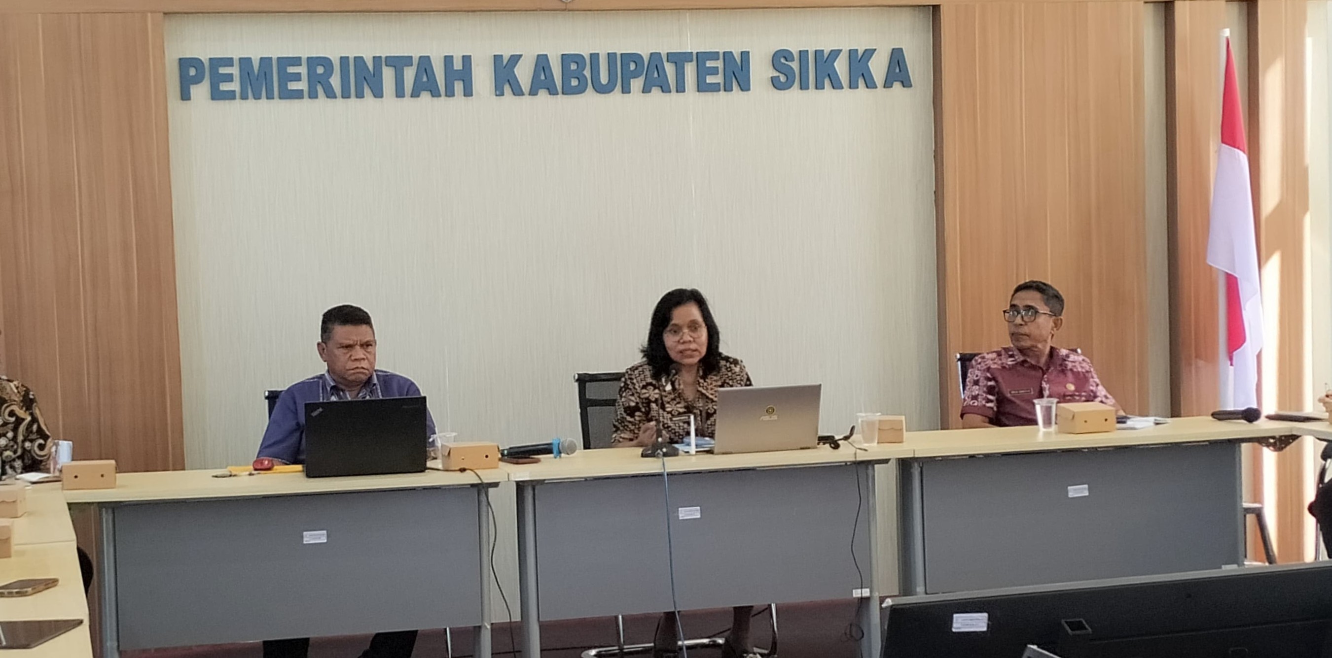 Rakor Akselerasi Kolaborasi Pengendalian Inflasi Kabupaten Sikka 