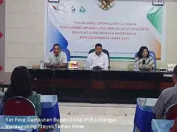 Peluncuran TAMAN EMAS Untuk Optimalisasi Layanan PAUD HI di Kabupaten Sikka