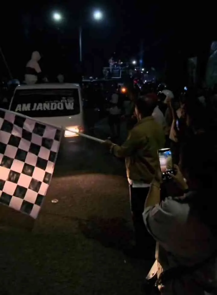 Pelepasan Karnaval Sound Pada Pesta Rakyat Dalam Rangka HUT RI Ke - 80