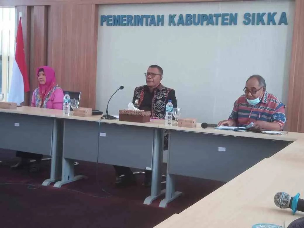 Rapat Koordinasi Program Penanggulangan AIDS Kabupaten Sikka 2025