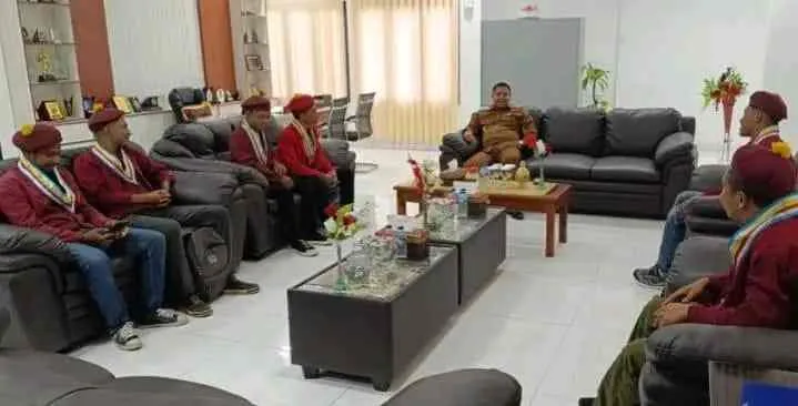 PMKRI Cabang Sikka Audience Dengan Bupati Sikka 
