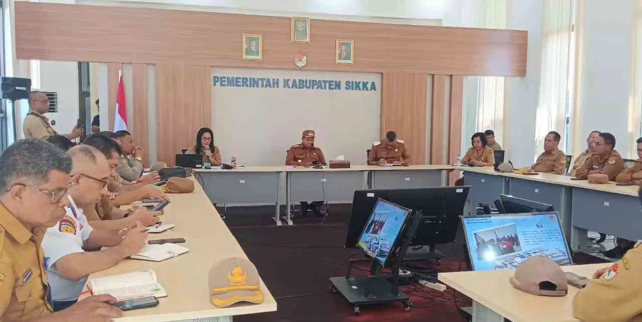 Bupati Sikka Pimpin Rapat Koordinasi Penyelenggaraan Pemerintahan Daerah