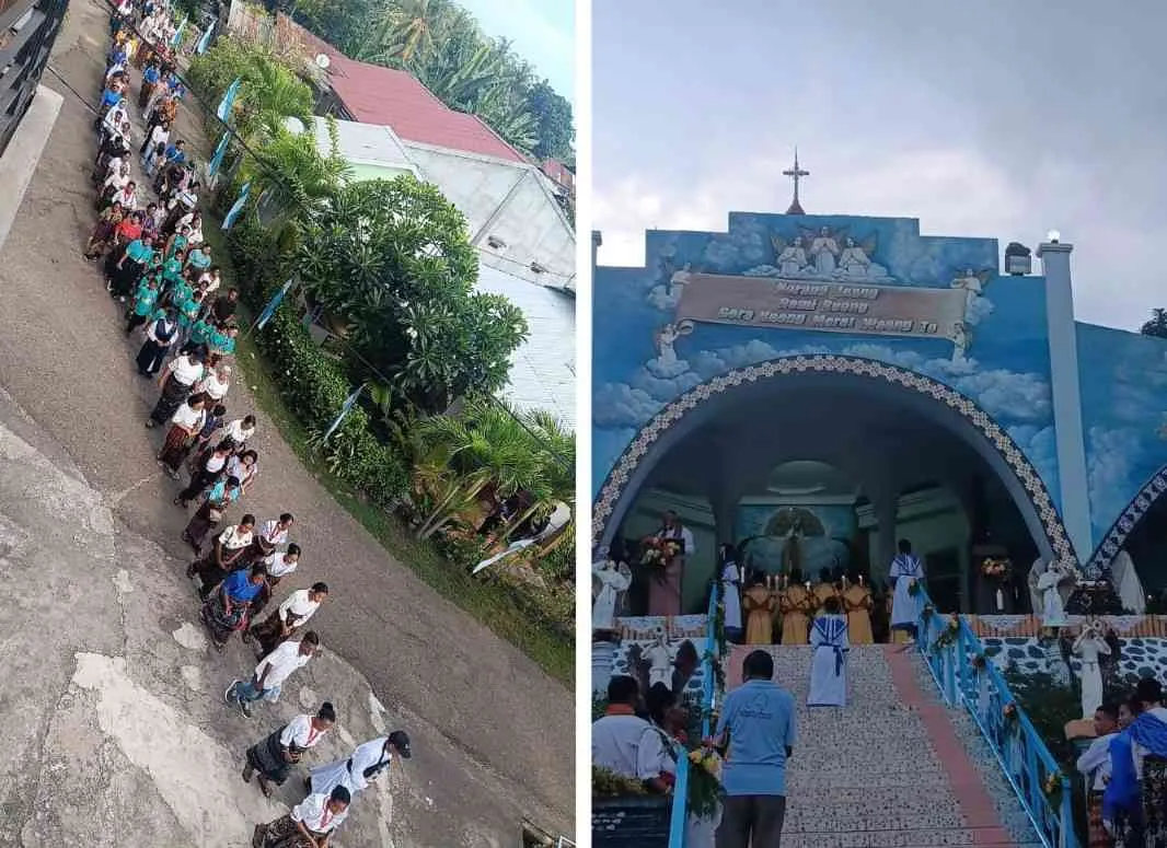 Jejak Sejarah 76 Tahun Rosario Bergema di Lembah Lela