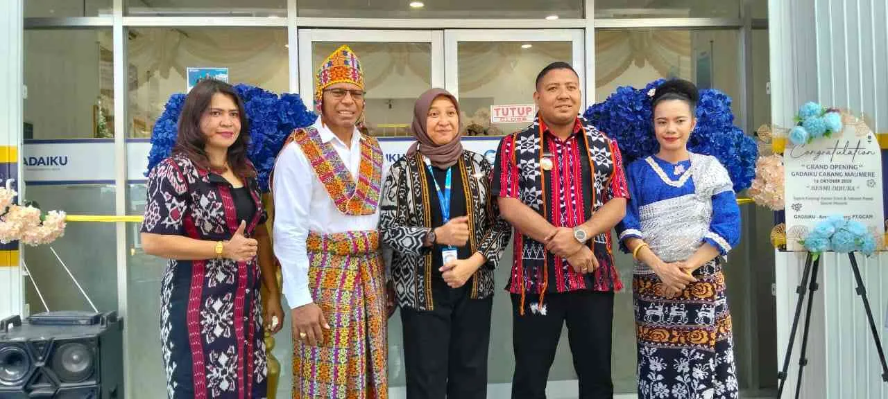 Bupati Sikka Launching Grand Opening Kantor PT. Gadai Cahaya Abadi Mulia 