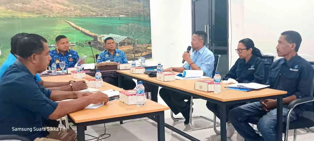 Pimpin Rapat Kerja Perumda Air Minum Wair Pu'an, Bupati Sikka Dorong Pembenahan Manajemen 