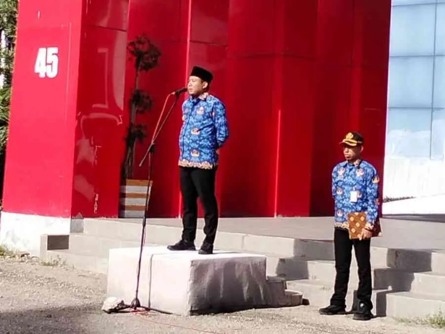 Pimpin Apel Kesadaran Lingkup Pemkab Sikka, Bupati Sikka Tekankan ASN Harus Sadar dan Disiplin Pada Pelayanan Publik