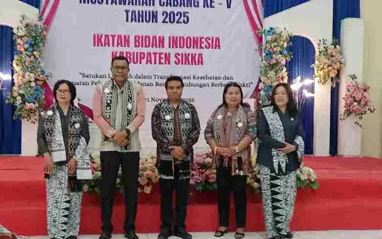 Wabup Sikka Ingatkan IBI Sikka Jaga Etika Komunikasi Dalam Tugas 