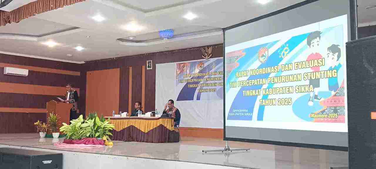 Wakil Bupati Sikka : Percepatan Penurunan Stunting Tanggung Jawab Bersama