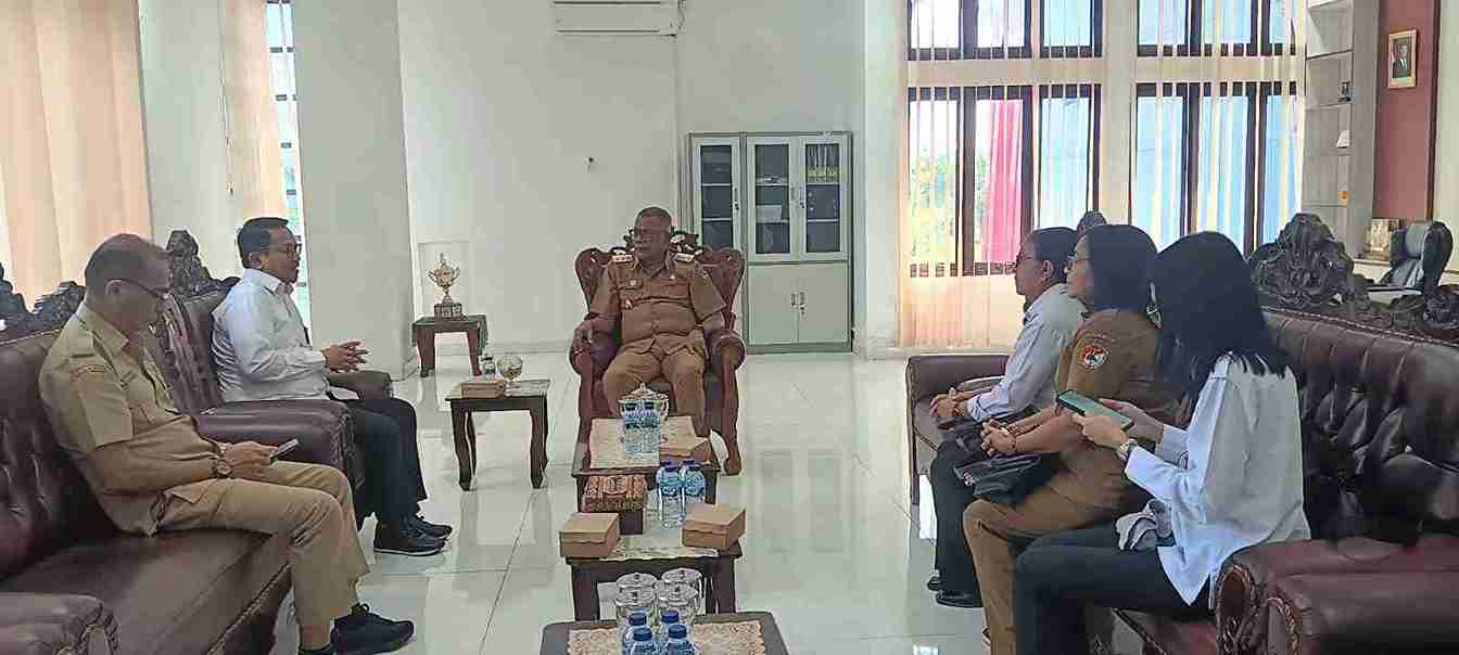 Wakil Bupati Sikka Audensi Bersama Kepala BKKBN Provinsi NTT