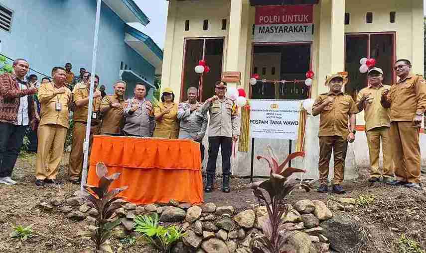 Bupati Sikka Resmikan POSPAM Tana Wawo 