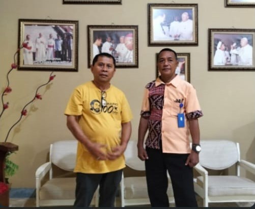  Dinas Kearsipan dan Perpustakaan Kabupaten Sikka Telusuri Arsip Statis di Seminari Tinggi Ritapiret Maumere