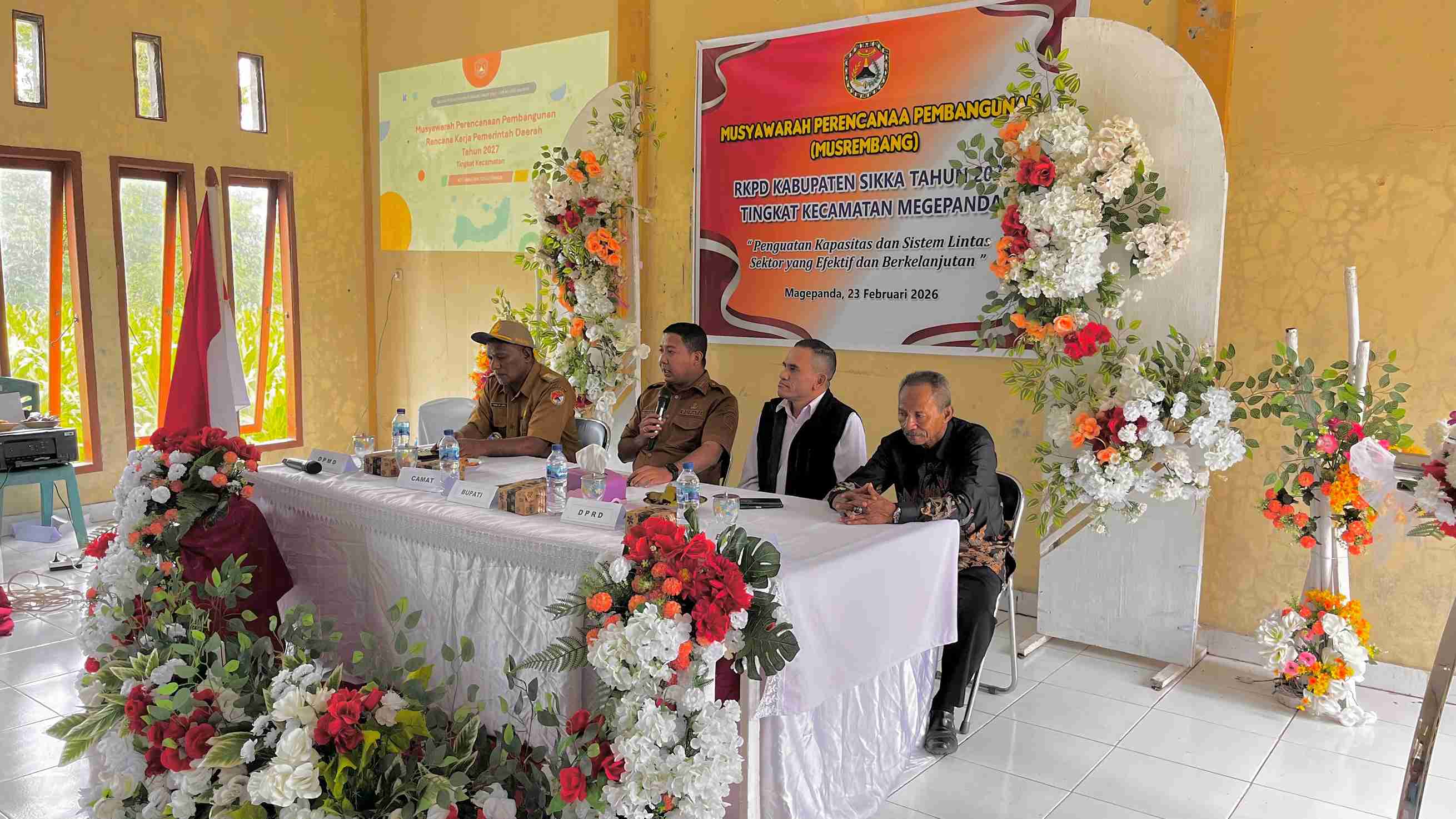 Musrenbang Kecamatan Magepanda Digelar