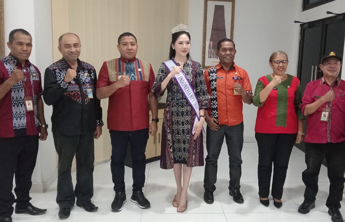 Bupati Sikka : Melisa Sonia Folis, Putri Indonesia NTT, Inspiratif Generasi Muda Sikka 