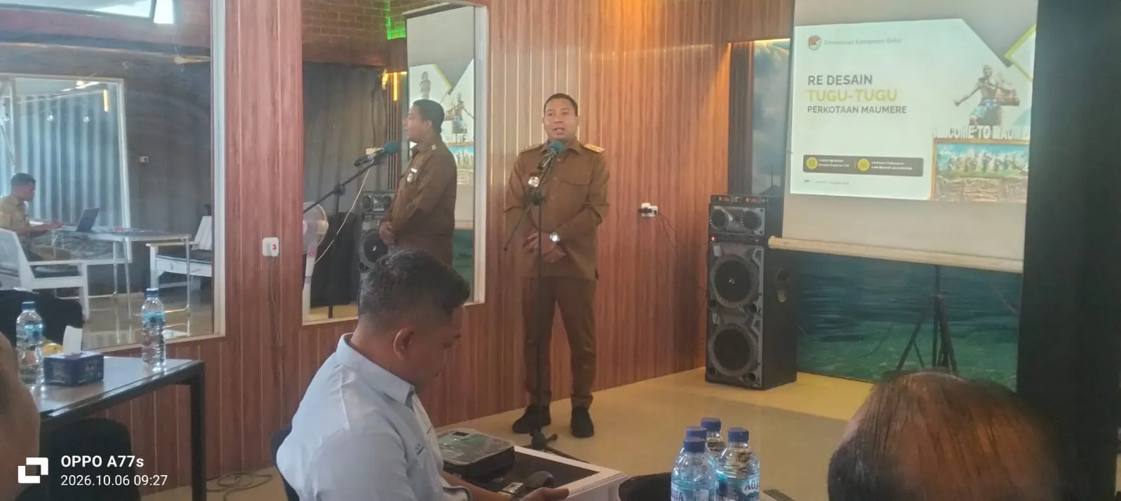 Pemda Sikka Gandeng Perbankan dan BUMN untuk Redesain Tugu dan Taman Kota Maumere