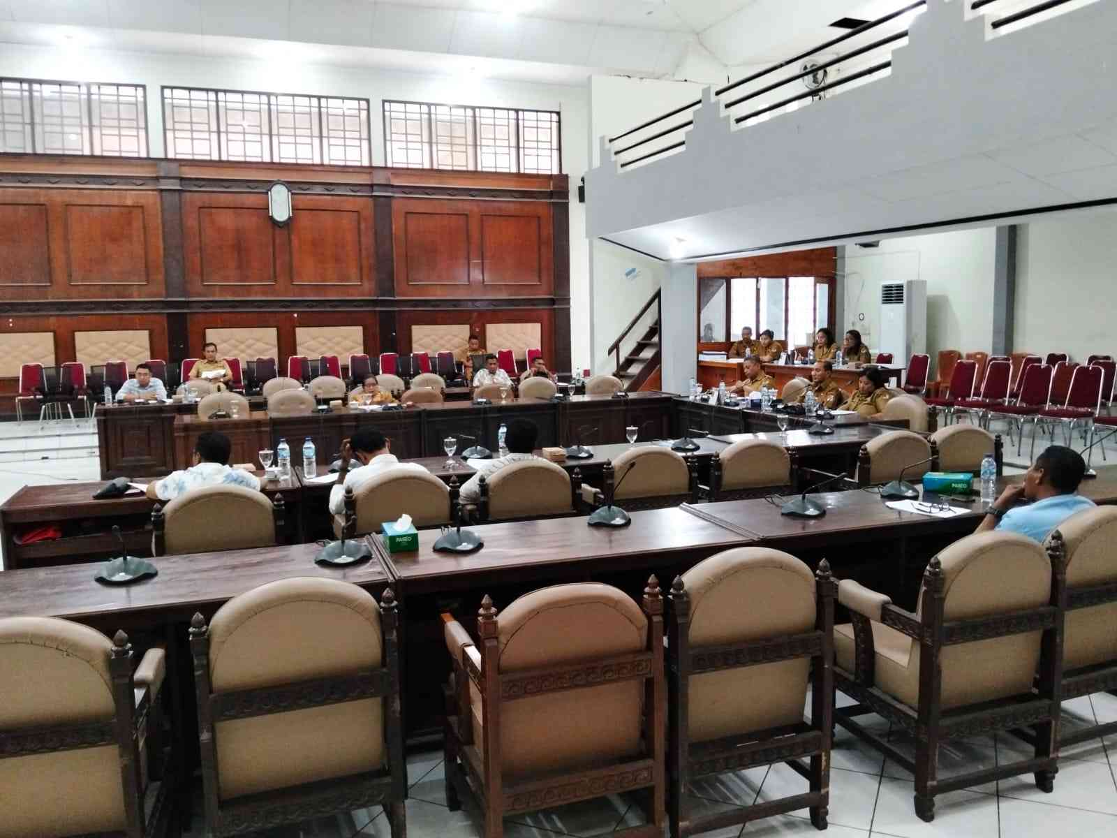 Rapat Badan Musyawarah DPRD Kabupaten Sikka 